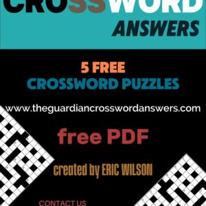 5 Easy Crosswords with Solutions