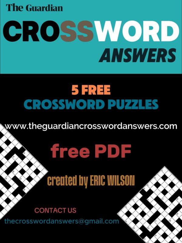 5 Easy Crosswords with Solutions